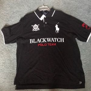 NWT Polo by Ralph Lauren polo shirt black